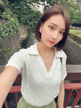 ミディアム カラー 野口 秀人 🦋髪質改善🫧のヘアスタイル