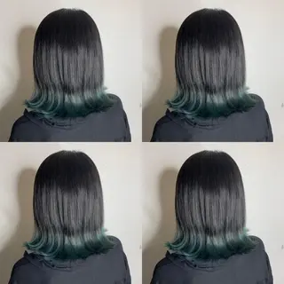 ミディアム カラー 似合わせ/ブリーチ カラー.岡田友仁のヘアスタイル