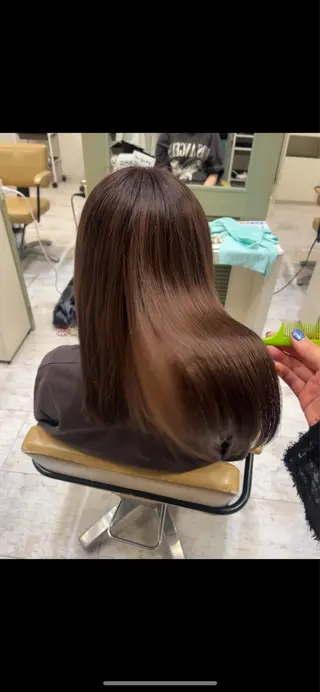 ミディアム 似合わせカット/ 韓国カラー/まや🦋のヘアスタイル