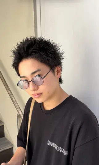 メンズ 小橋 亮太のヘアスタイル