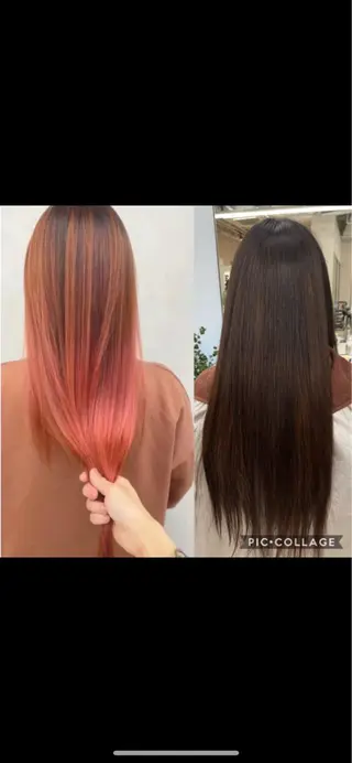 ミディアム カラー 🎨ショートの神様 /神評価🎨原田公祐のヘアスタイル