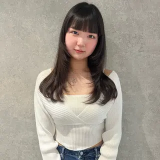 ロング AI TOKYO　S所属・mizuki 【韓国レイヤー】のヘアスタイル