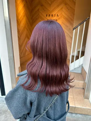 セミロング 🎀FERIA梅田 出村谷　沙保🎀のヘアスタイル