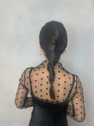 セミロング ヘアアレンジ Mingo所属・stylist N0Nのヘアスタイル