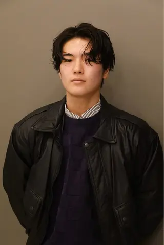 ミディアム パーマ メンズ メンズカット/パーマ /ユアサシュンスケのヘアスタイル