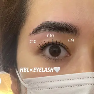 マツエク・マツパ アイブロウ privete salon Mignon【ミニョン】所属・井上 梨花のマツエク・マツパデザイン