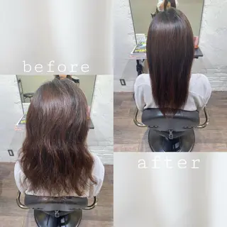 ロング パーマ 重久 亜美のヘアスタイル