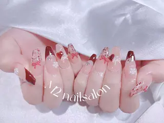 ネイル 長さだし専門店 M2　rikaのネイルデザイン