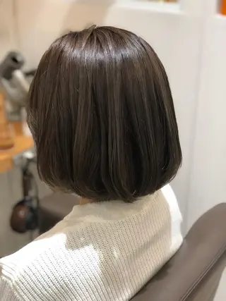 ミディアム カラー 井上 舞のヘアスタイル