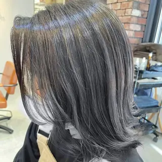 ミディアム 野村 俊太のヘアスタイル