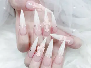 ネイル MoMoA Nail ネイル長さ出し専門店のネイルデザイン