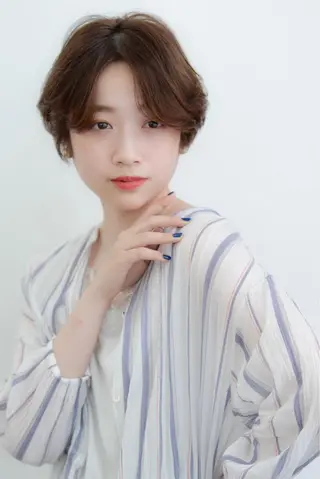 ショート カラー パーマ 🍊千葉 未来🍊店長のヘアスタイル