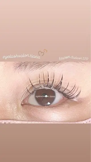 マツエク・マツパ ♡tiana juna˖ ࣪⊹のマツエク・マツパデザイン