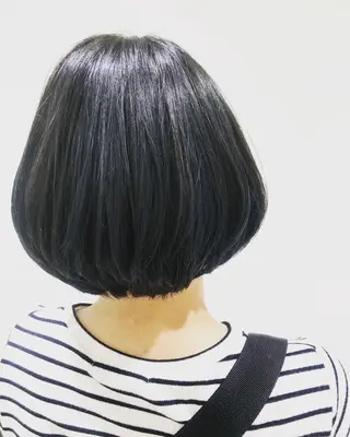 ミディアム カラー 須藤 さやかのヘアスタイル