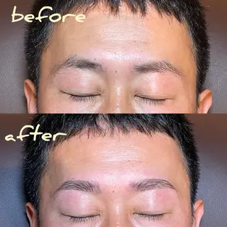 メンズ アイブロウ meetite mikiのマツエク・マツパデザイン