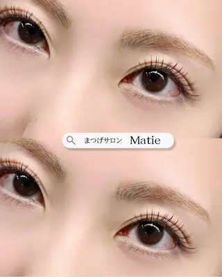 マツエク・マツパ Matie所属・teramoto asamiのマツエク・マツパデザイン