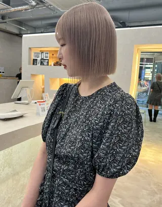 ショート 苗代萌/ぷるツヤ髪 🫧／レイヤーカットのヘアスタイル