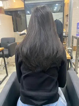 セミロング Ra-Ffichi by siun所属・宮田海聖 ナチュラル/美髪のヘアスタイル