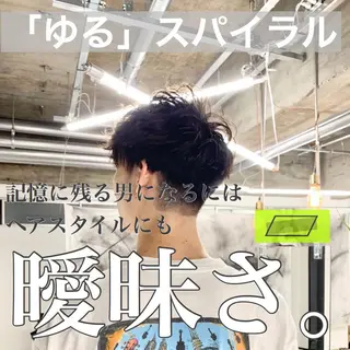 パーマ メンズ メンズサロンLOSS所属・メンズサロン rootのヘアスタイル