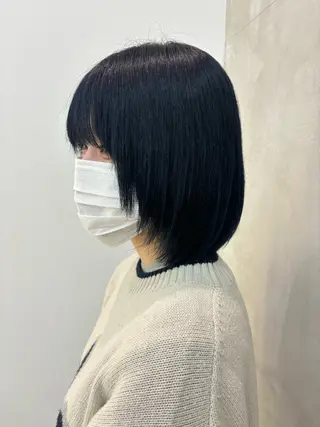 ショート W-TOKYO所属・艶髪ストレート🫶 AYANAのヘアスタイル