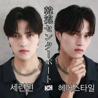 カラー パーマ メンズ 森下 佑大のヘアスタイル