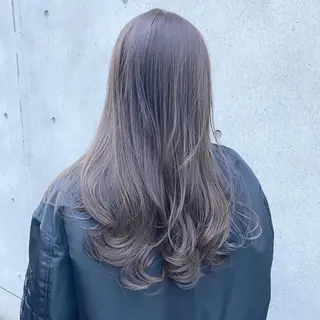 ロング 透け感×顔まわり デザイン✂︎吉田のヘアスタイル