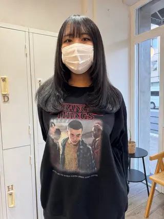 ロング ROMEO京橋 タナカユアンのヘアスタイル