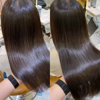 ロング 池袋/似合わせ/縮毛 髪質改善【ugen】のヘアスタイル