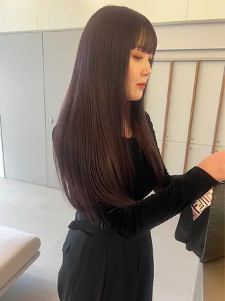 ロング レイヤーカット/暖色 カラー/mao🎀のヘアスタイル