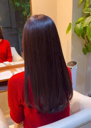 ロング カラー CYAN.所属・山口 陸のヘアスタイル