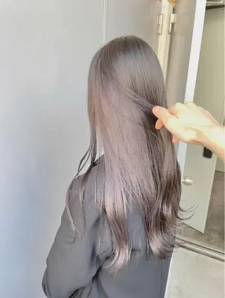 ロング カラー ベージュカラー💖 やすひろのヘアスタイル