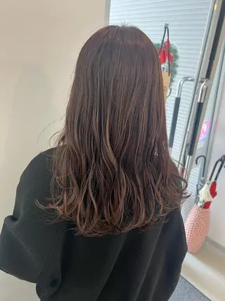 ロング カラー ヘアアレンジ APREKO SAYAKAのヘアスタイル
