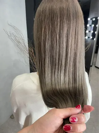 ロング カラー Lond luce心斎橋所属・🍀小川大輔🍀 ボブ/ブリーチ🥇のヘアスタイル