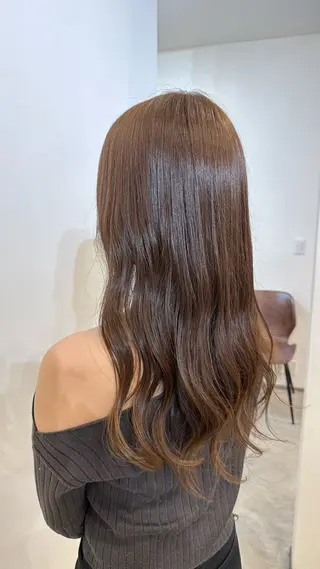 ロング カラー QUON.所属・颯人⁑カラー/ 暖色/群馬のヘアスタイル