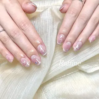 ネイル RAFFINE haru🦋🩵のネイルデザイン