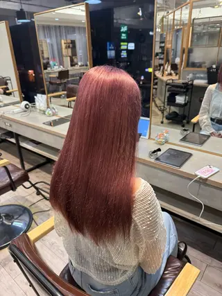 カラー 高山 穂香のヘアスタイル