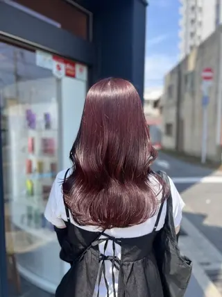カラー 西原 愛紗のヘアスタイル