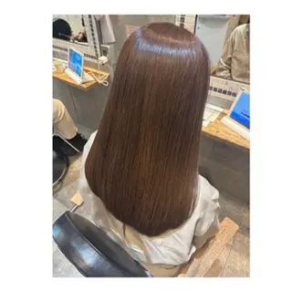 カラー 仲田 美裕子のヘアスタイル