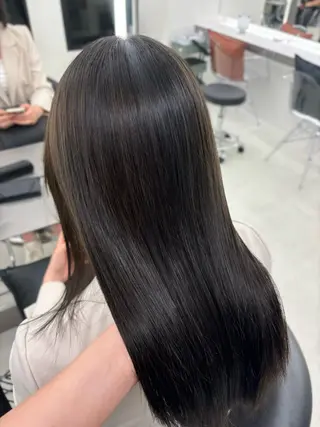 ミディアム 桑原 海夕のヘアスタイル