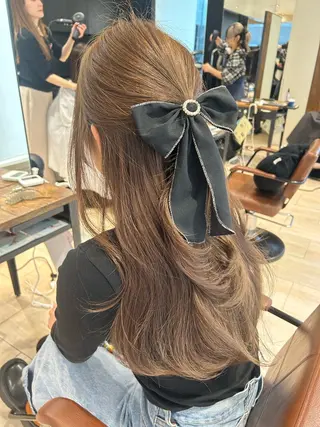 🎀大竹美侑／顔まわ りカット／レイヤーのヘアスタイル