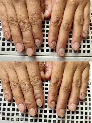 ロング カラー ネイル Q Free nailsのネイルデザイン