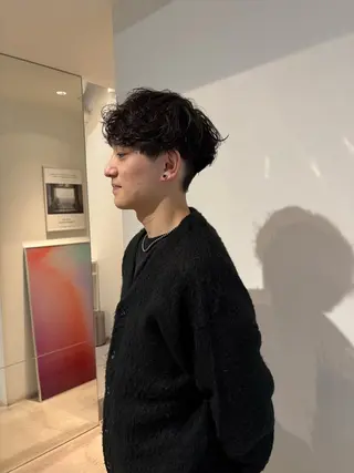 パーマ メンズ ANY/メンズ特化/ シバヤ　ユウキのヘアスタイル