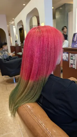 セミロング カラー ブランシェ勝川南口店 石原 あゆみのマツエク・マツパデザイン