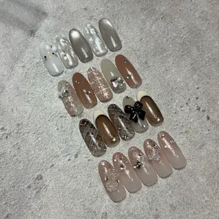 ネイル ASUKA nail 大人かわいいのネイルデザイン