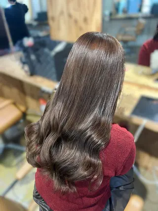 ロング オオニシ オト☁️のヘアスタイル