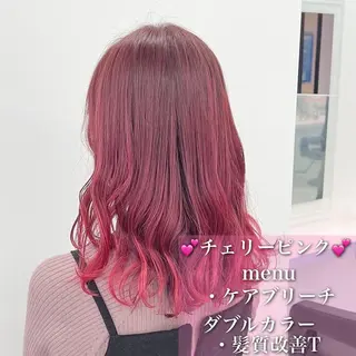 ミディアム カラー ブリーチボブNo.1 🥇/KOHEIのヘアスタイル