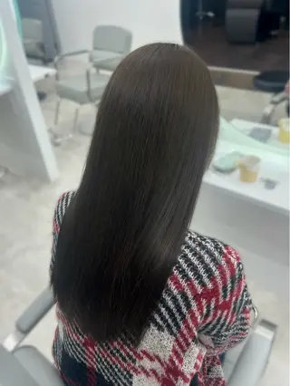 ロング カラー 武田 唯来のヘアスタイル