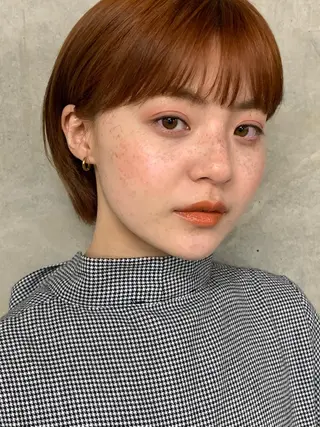 ミディアム カラー I-CON所属・髪質改善/美髪のプ口 中島みきのヘアスタイル