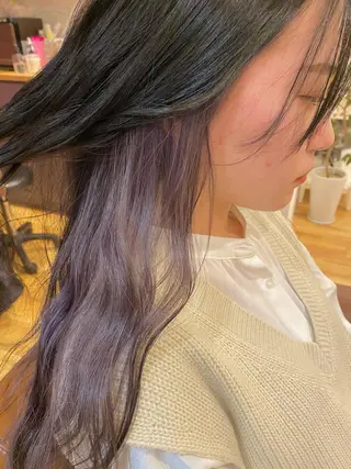 ロング カラー ヘアアレンジ Design Color🐰アユミのヘアスタイル