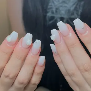 ネイル 0203ムニムサン 💙Harukaのネイルデザイン